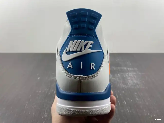 Bmlin Shoes FV5029-141 Military Jordan Blue 4 Air 0609